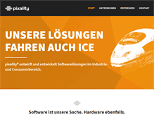 Tablet Screenshot of pixality.com
